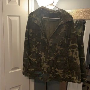 The cutest camo jacket!